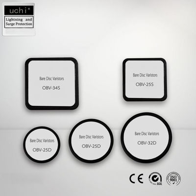 34S High Energy Varistor ，In 15KA Disc Varistor For Industrial Applications