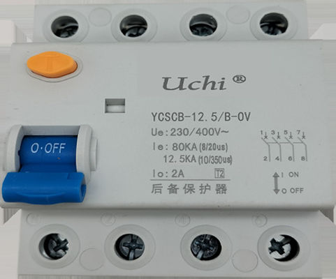 230VAC Surge Circuit Breaker , 12.5kA breaker with surge protection