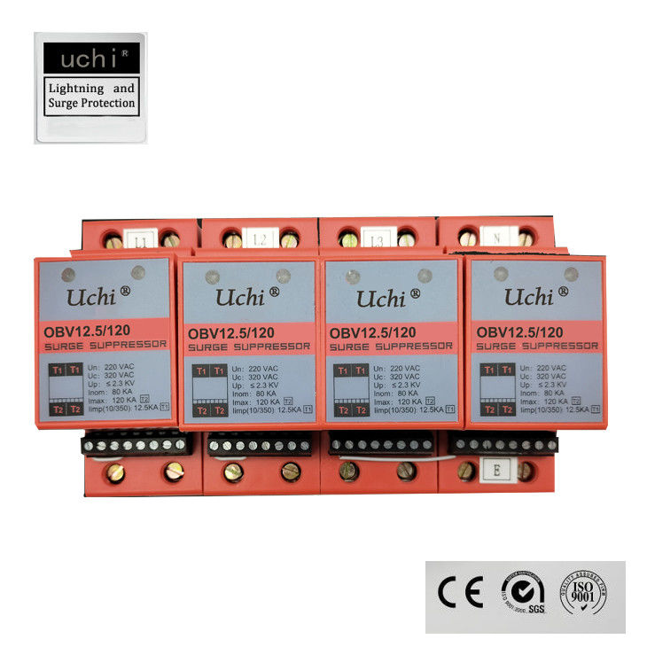 25ns Response 120kA Surge Protection Device For Type 1+2