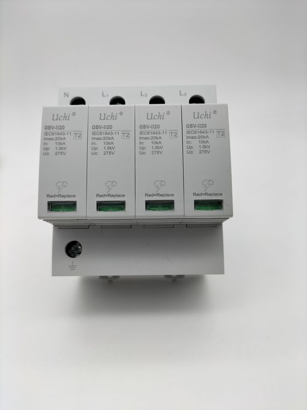 4P 275V 20KA Surge Protection Device For Power System